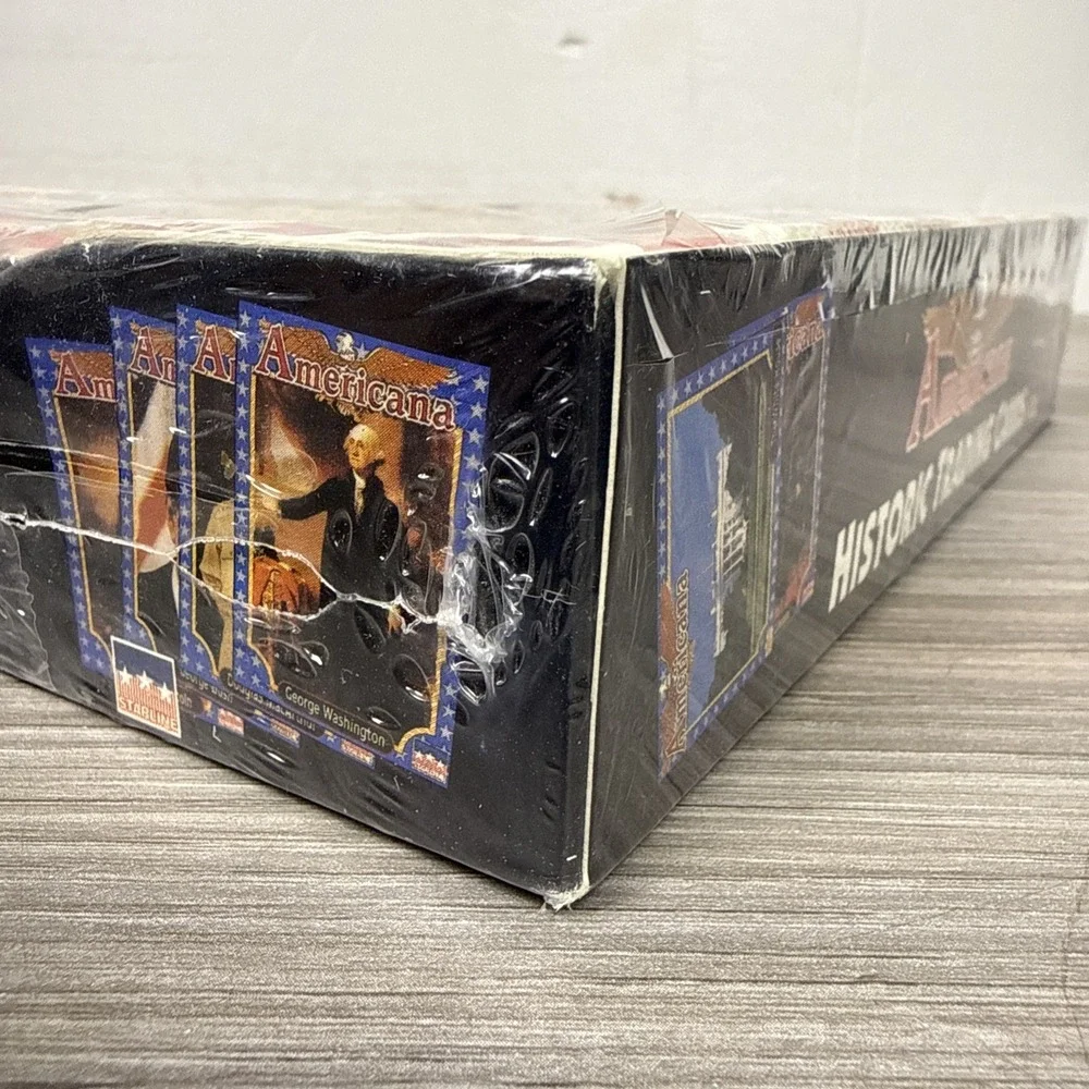 1991 Starline Americana Historic Trading Card Box 12 Card Packs New Sealed